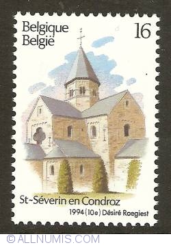 16 Francs 1994 - Saint-Séverin-en-Condroz - St. Peter and St. Paul's Church