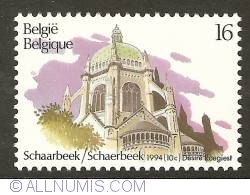 Image #1 of 16 Francs 1994 - Schaarbeek - St. Mary Church