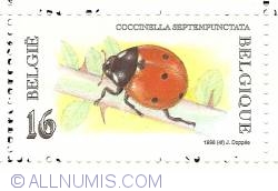 Image #1 of 16 Francs 1996 - Coccinella Septempuntata