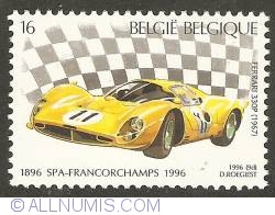 16 Francs 1996 - Ferrari 330P (1967)
