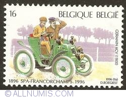16 Francs 1996 - Germain 6 CV (1900)