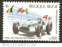 Image #1 of 16 Francs 1996 - Mercedes Benz W154 (1939)