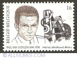 Image #1 of 16 Francs 1996 - Paul Van Ostaijen