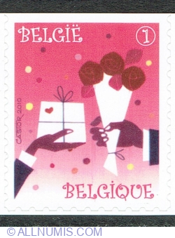 Image #1 of "1" 2010 - Party Stamp - Gift