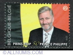 "2" 2010 - 50th Anniversary of Crown Prince Philippe