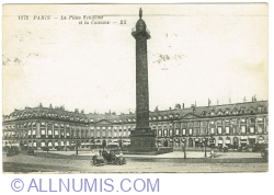 Paris - Place Vendôme (1920)