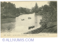 Image #1 of Paris - The Lake of Bois de Boulogne (1921)