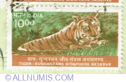 Image #1 of 10 Rupees 2000 - Tiger (Panthera tigris)