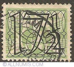 17 1/2 Cent 1940 overprint on 3 Cent 1926