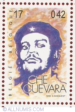 Image #1 of 17 Francs / 0.42 Euro 1999 - Che Ernesto Guevara