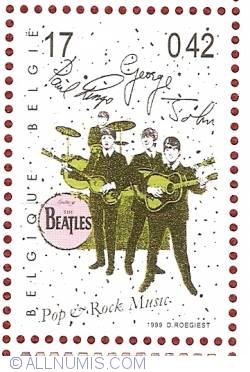 Image #1 of 17 Francs / 0.42 Euro 1999 - The Beatles