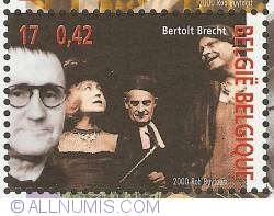 Image #1 of 17 Francs / 0,42 Euro 2000 - Bertold Brecht