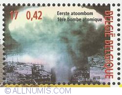 17 Francs / 0,42 Euro 2000 - First Atomic Bomb
