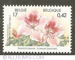 Image #1 of 17 Francs / 0,42 Euro 2000 - Rhodondendron