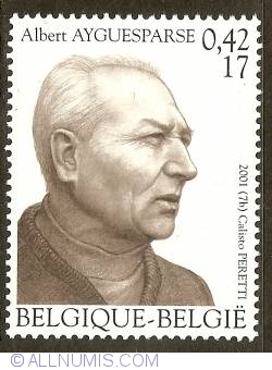 Image #1 of 17 Francs / 0,42 Euro 2001 - Albert Aygesparse