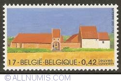 Image #1 of 17 Francs / 0,42 Euro 2001 - Farm "Heilige Geesthof" - Leuven