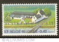 Image #1 of 17 Francs / 0,42 Euro 2001 - Farm "St. Kristoffel" -  Damme