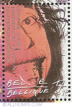 Image #1 of 17 Francs / 0,42 Euro 2001 - Relativity Theorema - Albert Einstein