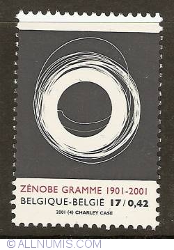 Image #1 of 17 Francs / 0,42 Euro 2001 - Zénobe Gramme