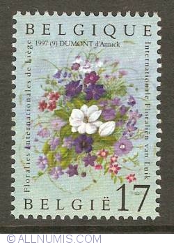 Image #1 of 17 Francs 1997 - 2nd Floraly of Liège
