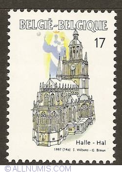 Image #1 of 17 Francs 1997 - Basilica St. Martin - Halle