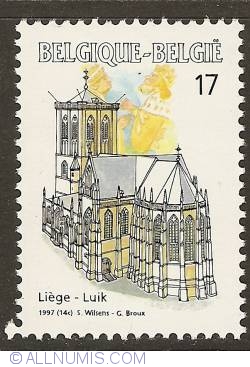 Image #1 of 17 Francs 1997 - Basilica St. Martin - Liège