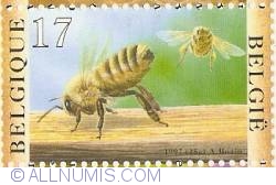 Image #1 of 17 Francs 1997 - Bees