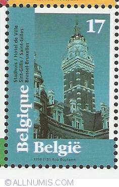Image #1 of 17 Francs 1998 - City Hall - Sint Gillis, Brussels