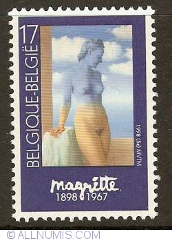 17 Francs 1998 - René Magritte - La magie noire