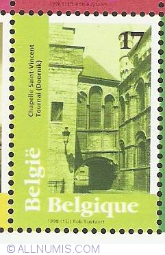 Image #1 of 17 Francs 1998 - St. Vincent Chapel - Tournai