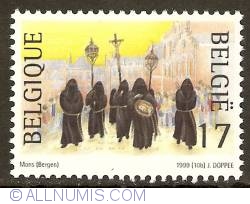 17 Francs 1999 - Confrérie de la Miséricorde - Mons