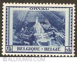 Image #1 of 1,75 + 1,75 Francs 1939 - Orval Abbey - Air View