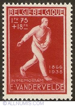 1,75 + 18 Francs 1946 - Emile Vandervelde
