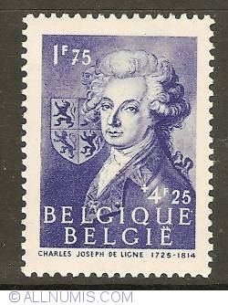 Image #1 of 1,75 + 4,25 Francs 1944 - Charles Joseph de Ligne