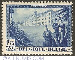 Image #1 of 1,75 Francs + 25 Centimes 1932 - La Hulpe - Sanatorium