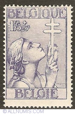 1,75 Francs + 25 Centimes 1933 - Fight against Tuberculosis