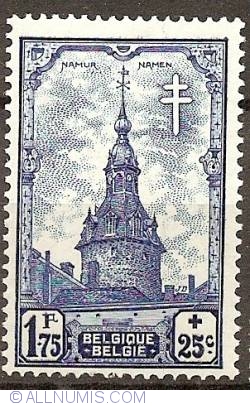1,75 Francs+25 Centimes 1939 - Belfort of Namur