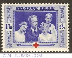 Image #1 of 1,75 Francs + 25 Centimes 1939 - Royal Family