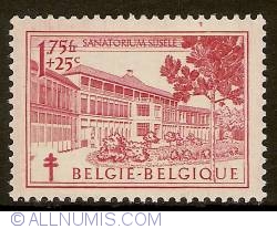 1,75 Francs + 25 Centimes 1950 - Sanatorium of Sijsele