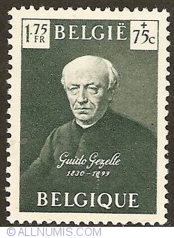 Image #1 of 1,75 Francs + 75 Centimes 1949 - Guido Gezelle