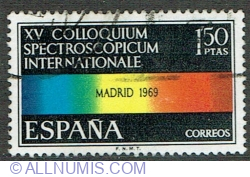 Image #1 of 1.50 Peseta 1969 - 15th International Spectroscopical Conference, Madrid