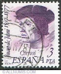 Image #1 of 3 Pesetas 1978 - Juan de Juni (1507-1577)