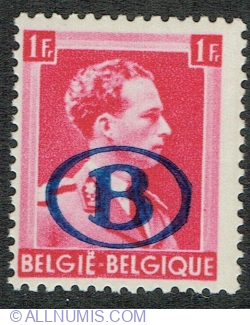 1 Franc 1941 - Regele Leopold III