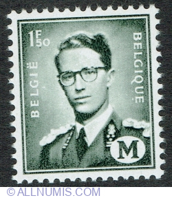 Image #1 of 1.50 Franc 1967 - King Baudouin I