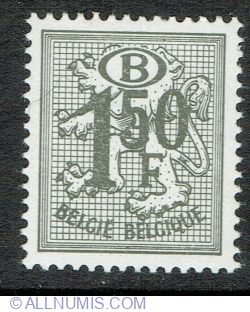 1.50 Franc 1975 - Leul heraldic
