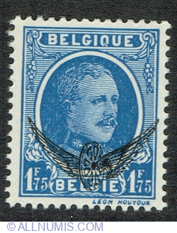 1.75 Franc 1930 - King Albert I