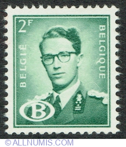 Image #1 of 2 Francs 1959 - King Baudouin