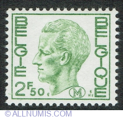 Image #1 of 2.50 Franc 1974 - Regele Baudouin I