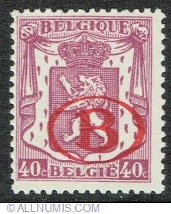 40 Centimes 1941 - Coat of Arms