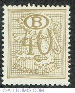 40 Centimes 1952 - Heraldic Lion